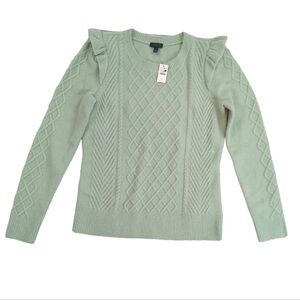 NWOT Talbots Jade Green Sweater